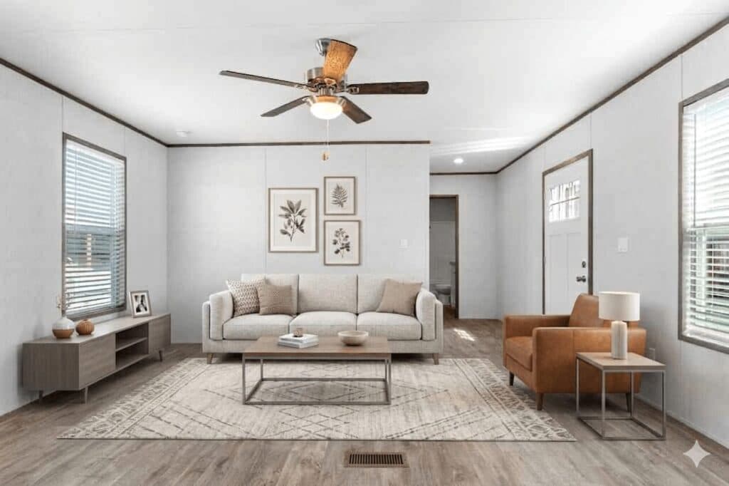 The nixon interior home features