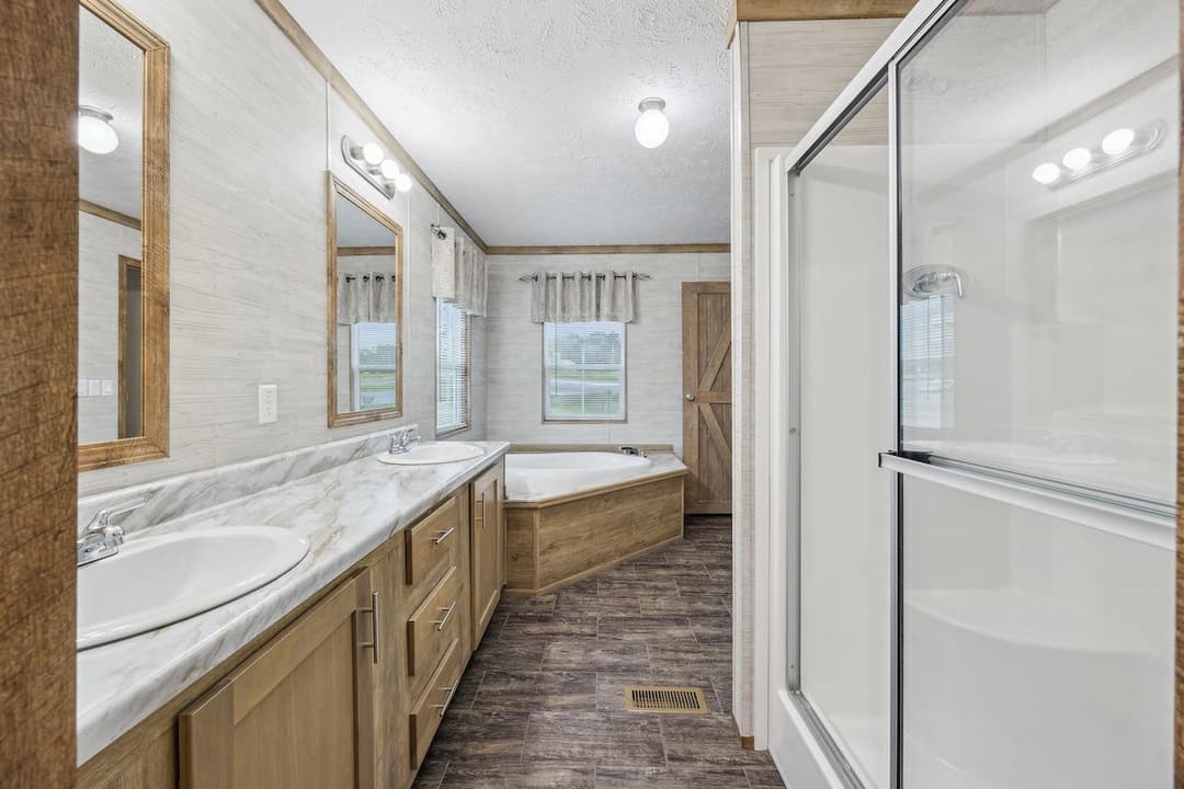 Md-26 rawhide bathroom home features