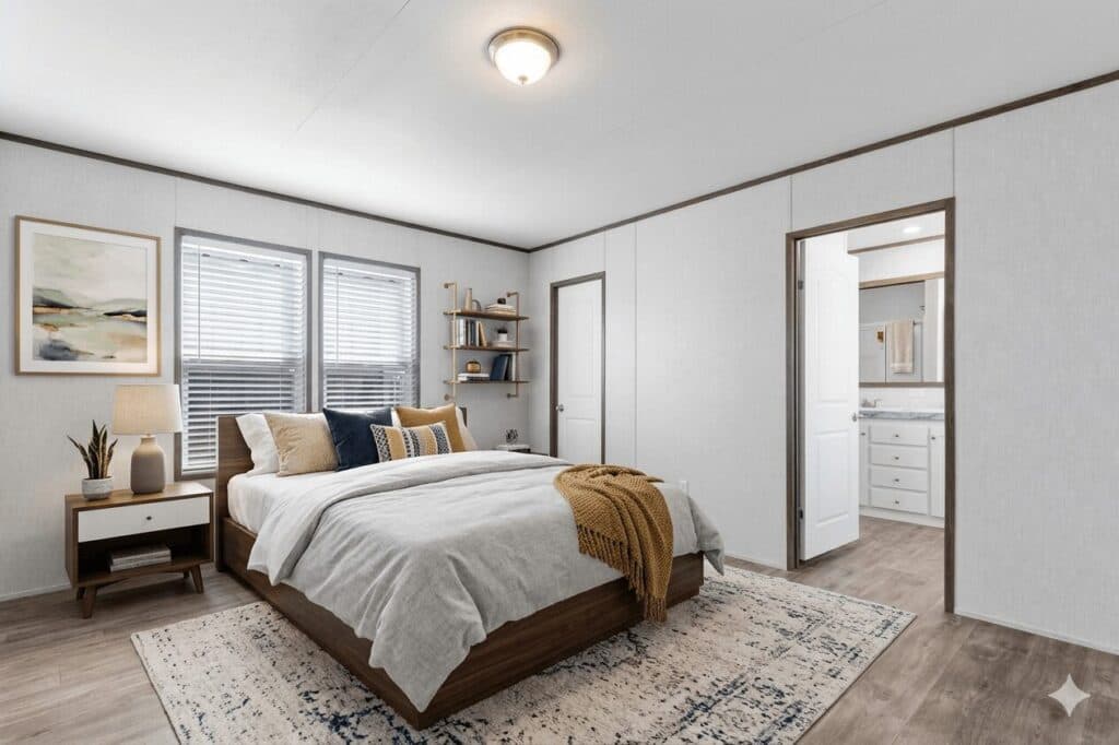 The nixon bedroom home features